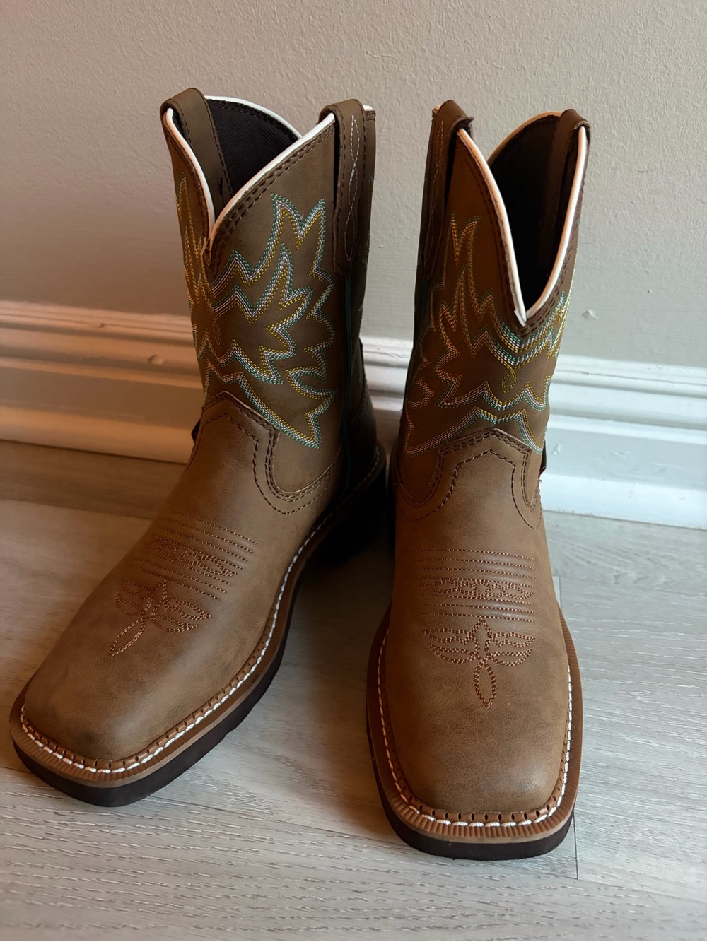 Justin Square Toe Boots